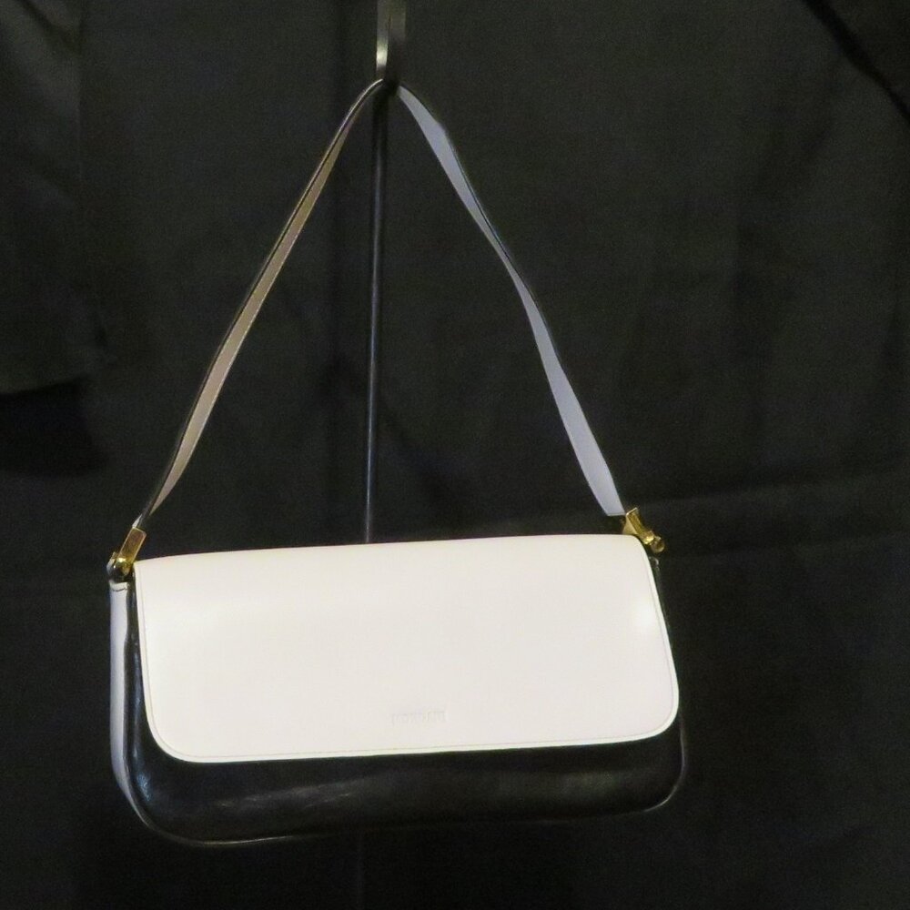 Vintage Mondani Black and White Purse